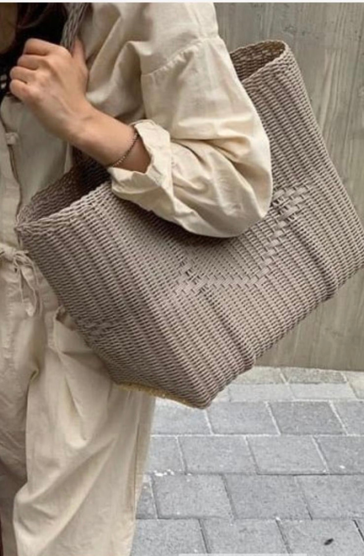 C. Handwoven Tote Bag.
