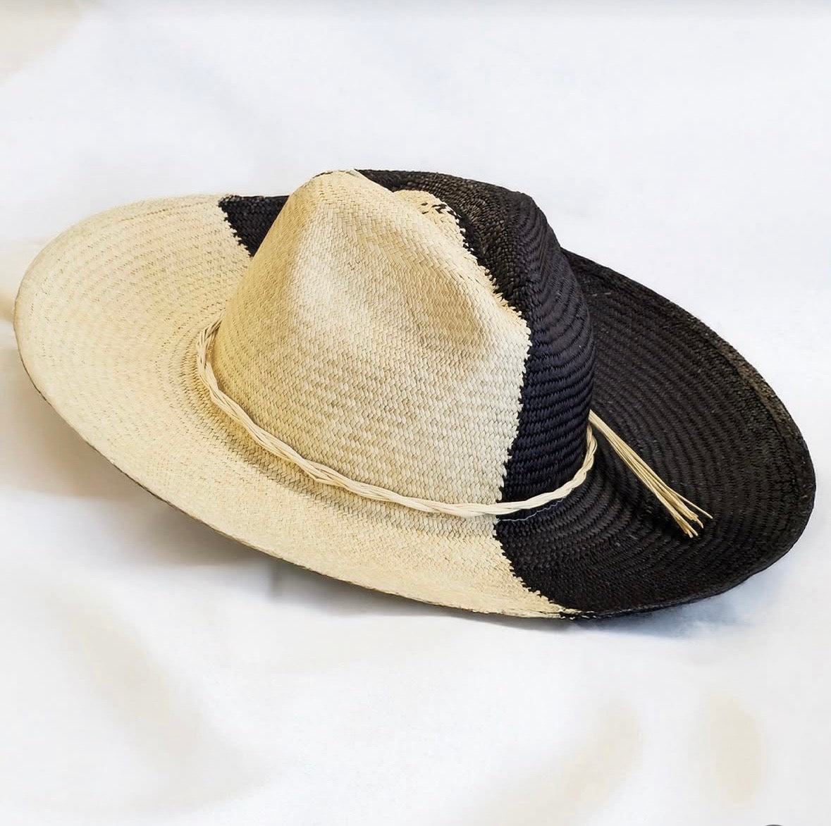 Paja toquilla straw Fedora llanero Hat